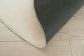 Miniatyrbild 4 av 6: Comfy Beige Rund 240 cm Tvättbar Ryamatta