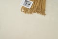 Miniatyrbild 5 av 6: Comfy Beige 140x200 cm Tvättbar Ryamatta