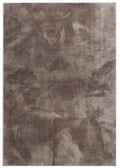 Miniatyrbillede 1 af 6: Fluffy Taupe 200x290 cm Vaskbar Blød Gulvtæppe