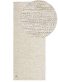 Miniatyrbild 1 av 6: Lunda Beige 75x230 cm Ullmatta