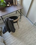 Miniatyrbillede 2 af 6: Lunda Lysgrå Uldtæppe 160x230 cm