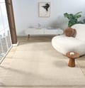 Miniatyrbillede 2 af 6: Milli Beige Ryatæppe 160x220 cm i Polypropylen