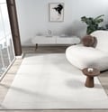 Miniatyrbillede 2 af 6: Milli Offwhite Ryatæppe 160x220 cm - Moderne og varm