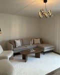 Miniatyrbild 5 av 6: Rabbit Bene Offwhite 160x230 cm Tvättbar Pälsmatta
