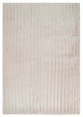 Miniatyrbillede 1 af 6: Rabbit Stripe Lysbeige Pelsmåtte 200x290 cm i Polyester