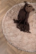 Miniatyrbild 2 av 6: Harit Beige Rund 200 cm Ryamatta