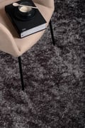 Miniatyrbillede 3 af 5: Harit Mørkegrå Rund Ryamatta 200 cm i 100% Polyester