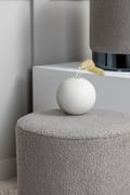 Miniatyrbild 5 av 6: Sittpuff Thessaly Greige