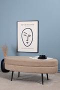 Miniatyrbild 6 av 6: Sittpuff Vallowhade Beige