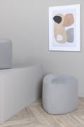 Miniatyrbild 3 av 5: Sittpuff Elandros Square Grå