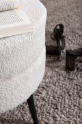 Miniatyrbild 6 av 6: Sittpuff Grellowfen Vit