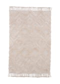 Miniatyrbillede 1 af 6: Rio Beige Bomuldstæppe 250x350 cm – Blødt og Holdbart