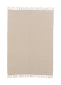 Miniatyrbillede 1 af 6: Telly Beige Bomuldstæppe 170x240 cm – Blødt og holdbart