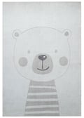 Miniatyrbillede 1 af 5: Zappy Bear Børnetæppe Kræm 160x230 cm i Polyester