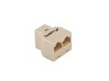Miniatyrbild 4 av 4: Lanberg adapter nätverkskontakt RJ-45 - RJ-45 X2