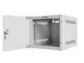 Pikkukuva 9 / 10: Lanberg 10" 4U 280x310mm harmaa seinälle asennettava räkkikaappi (litteä pakkaus)