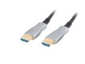 Pikkukuva 1 / 10: Lanberg M/M v2.0 HDMI-kaapeli 30m musta optinen AOC