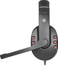 Miniatyrbillede 8 af 10: Defender Warhead G-160 Gaming hovedtelefoner med mikrofon sort og rød + GRA