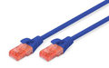 Miniatyrbillede 1 af 3: Patchkabel digitus UTP kat. 6 3m PVC blå