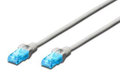 Miniatyrbild 1 av 2: Patchkabel DIGITUS UTP kat. 5e 0,25m PVC vit