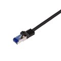Miniatyrbillede 1 af 5: LogiLink C6A013S Cat.6A S/FTP Ultraflex patchkabel 0,25m sort