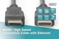 Pikkukuva 4 / 10: Digitus AK-330114-020-S Highspeed 1.4 HDMI-kaapeli, jossa Eth. hdmi A/hdmi A 2m