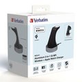Miniatyrbillede 2 af 6: Verbatim WCS-01 2-i-1 Apple Watch iPhone-opladerstativ