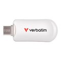 Pikkukuva 1 / 7: Verbatim Plectra 512GB USB-C 3.0 Pendrive valkoinen