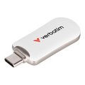Pikkukuva 3 / 7: Verbatim Plectra 512GB USB-C 3.0 Pendrive valkoinen