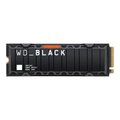 Miniatyrbillede 1 af 6: WD Black SN850X 4TB M.2 2280 PCIe NVMe SSD (7300/6600 MB/s) WDS400T2XHE med køleplade