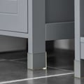 Pikkukuva 10 / 10: Korkea kaappi, FRG126-SG, 30x30x144 cm, Harmaa