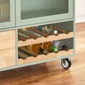 Miniatyrbillede 9 af 10: Køkkenø Vogn, FKW114-GR, Længde 109 cm Bredde 40 cm Højde 92 cm, Grøn
