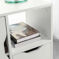 Miniatyrbillede 6 af 8: Sofabord, FBT105-W, 60x35x70 cm, Hvid