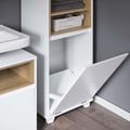 Miniatyrbillede 8 af 10: Badeværelsesskab, BZR146-W, 35x30x105 cm, Hvid