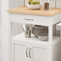 Miniatyrbillede 5 af 10: Serveringsvogn, FKW22-WN, 60x45x92 cm, Hvid