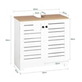 Miniatyrbillede 3 af 9: Under Vask Skab, BZR40-W, 60x30x59 cm, Hvid
