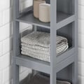 Pikkukuva 8 / 10: Korkea kaappi, FRG126-SG, 30x30x144 cm, Harmaa