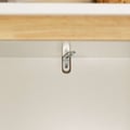 Miniatyrbillede 7 af 11: Display Skab, FSB75-WN, 120x40x90 cm, Hvid