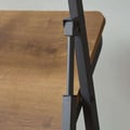 Miniatyrbillede 5 af 9: Sammenklappelig stol, FST88-PF, Siddehøjde 30 cm Sædedybde 40 cm, Metal, Pink