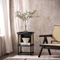 Miniatyrbillede 2 af 9: Sidebord , HFBT03-SCH, 40x40x60 cm, Sort