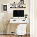 Miniatyrbillede 2 af 9: Skrivebord, FWT40-W, 90x45x77 cm, Hvid