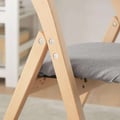 Miniatyrbillede 6 af 8: Foldbar stol, FST92-N, 57x79x47 cm, Grå