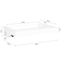 Miniatyrbillede 3 af 6: Sengebord, NKD01-W, 36x25 cm, Natur