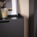 Miniatyrbillede 4 af 9: Skoskab, FSR151-SCH, 19x91/129x50 cm, Brun