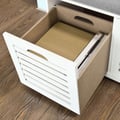 Miniatyrbillede 6 af 8: Bænk, FSR23-K-W, 34x43x71 cm, Hvid