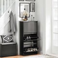 Miniatyrbillede 8 af 8: Sko Skab, FSR165-H-SCH, 26x120x61 cm, Brun