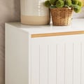 Miniatyrbillede 10 af 11: Display Skab, FSB75-WN, 120x40x90 cm, Hvid
