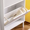 Miniatyrbillede 5 af 9: Sko Skab, FSR177-H-W, 50x19x130 cm, Hvid