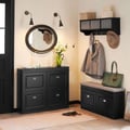 Miniatyrbillede 9 af 10: Sko Skab, FSR79-SCH, 105x24x82 cm, Brun