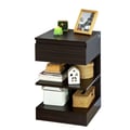 Miniatyrbillede 9 af 9: Sengebord, FBT49-W, 39x39x65 cm, Hvid